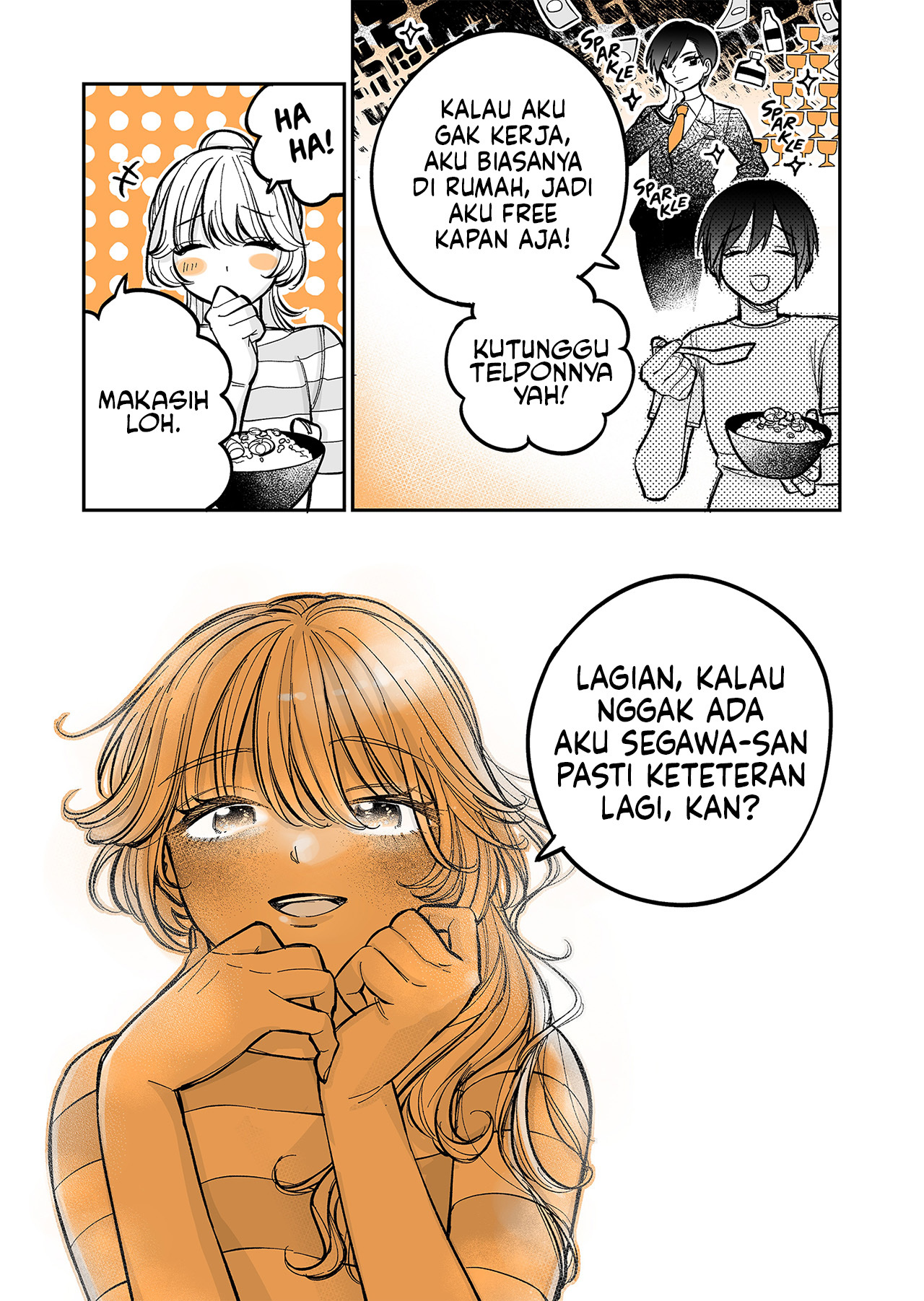 Genkai OL to Joshidaisei ga ○○ suru Hanashi Chapter 3.3 - halaman 5