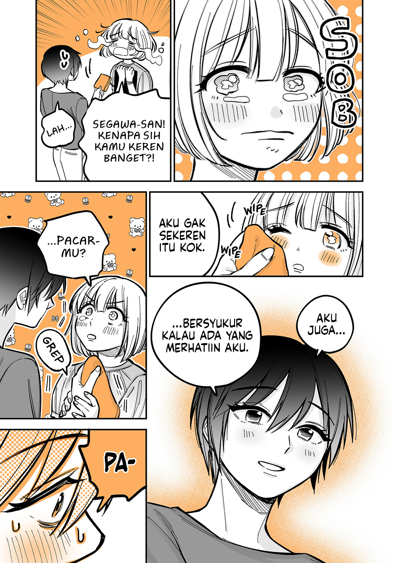 Genkai OL to Joshidaisei ga ○○ suru Hanashi Chapter 3.4 - halaman 5