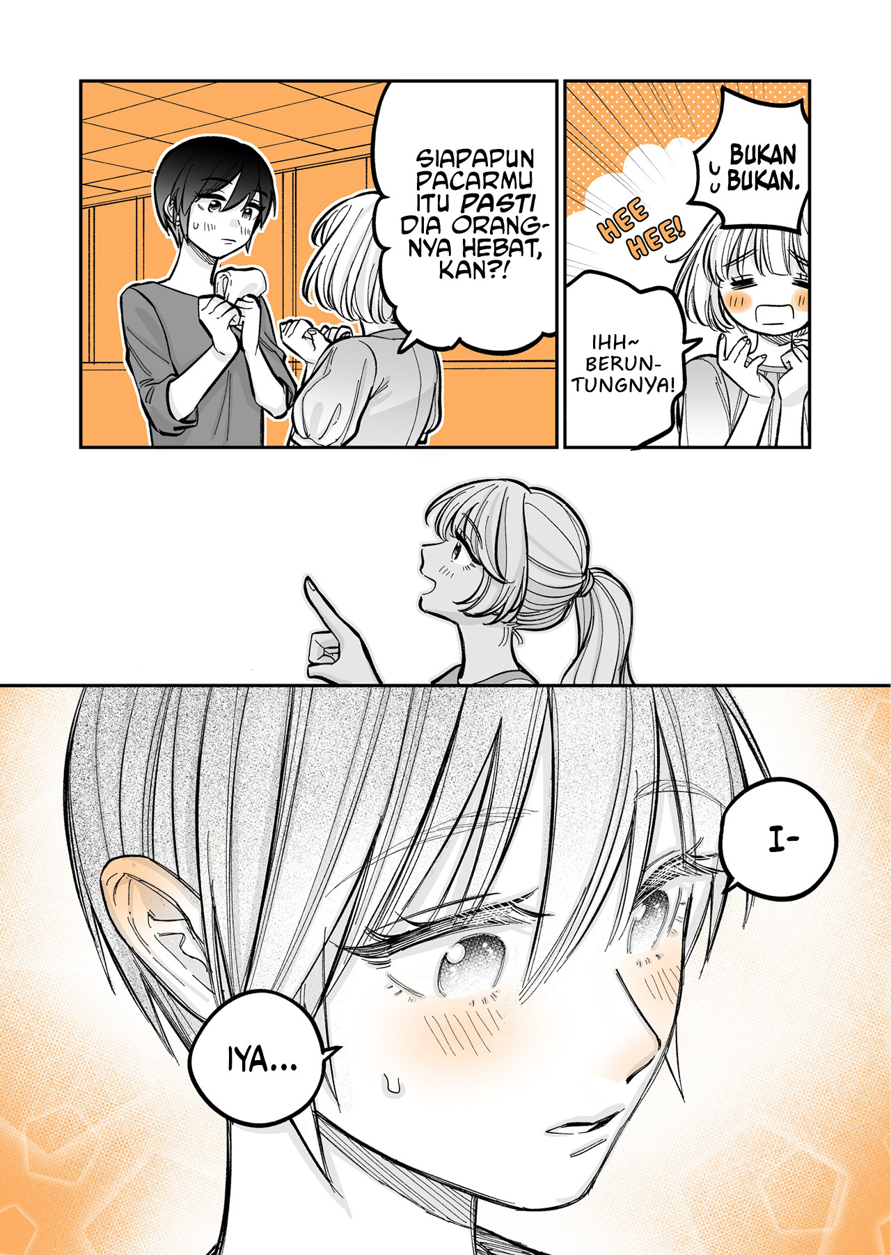Genkai OL to Joshidaisei ga ○○ suru Hanashi Chapter 3.4 - halaman 6
