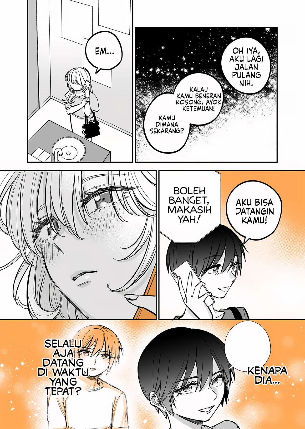 Genkai OL to Joshidaisei ga ○○ suru Hanashi Chapter 4.2 - halaman 4