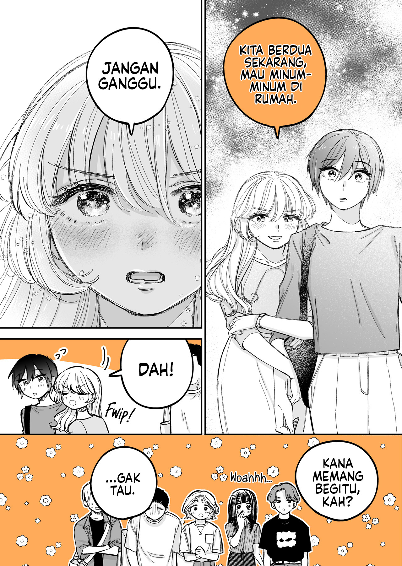 Genkai OL to Joshidaisei ga ○○ suru Hanashi Chapter 4.3 - halaman 6