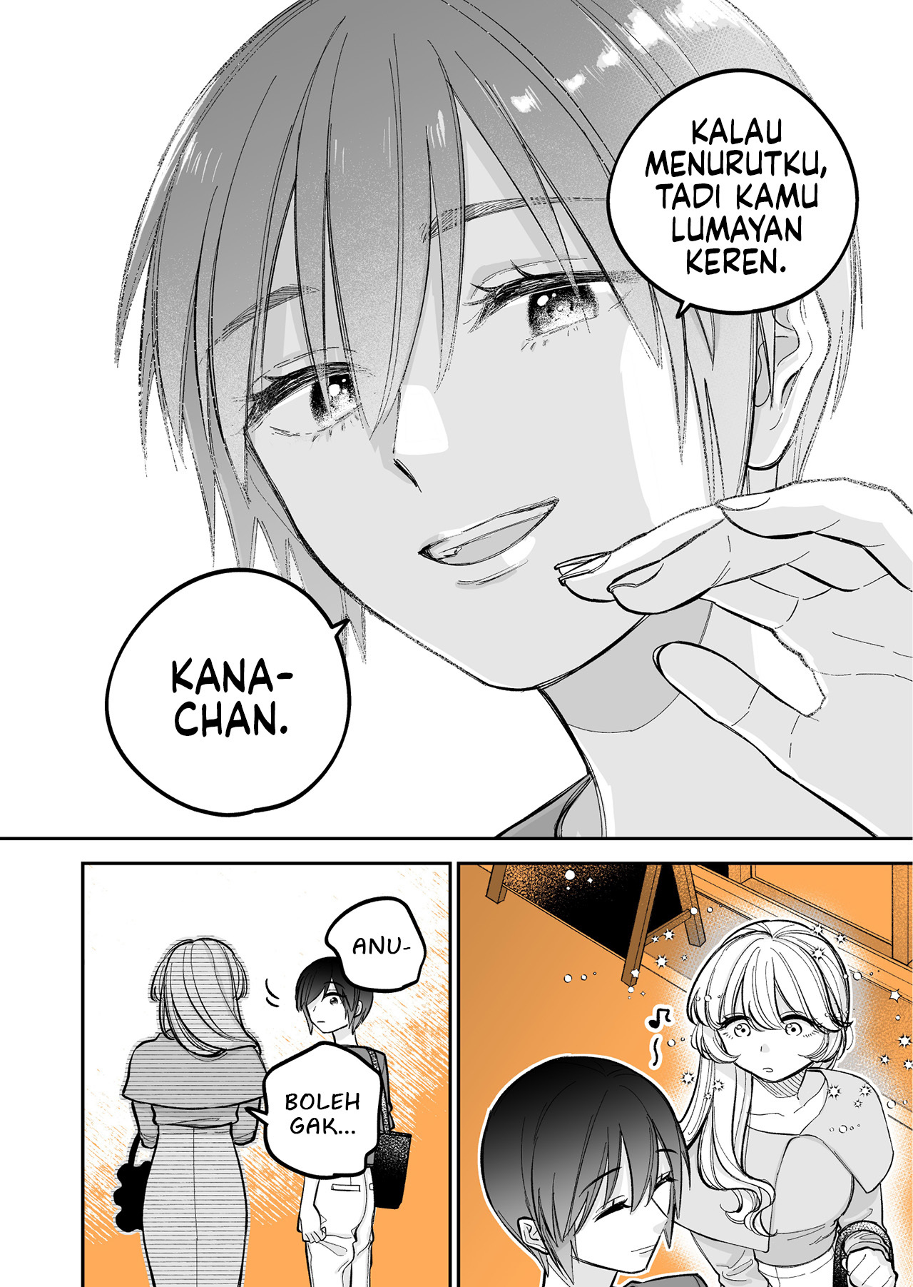 Genkai OL to Joshidaisei ga ○○ suru Hanashi Chapter 4.4 - halaman 4