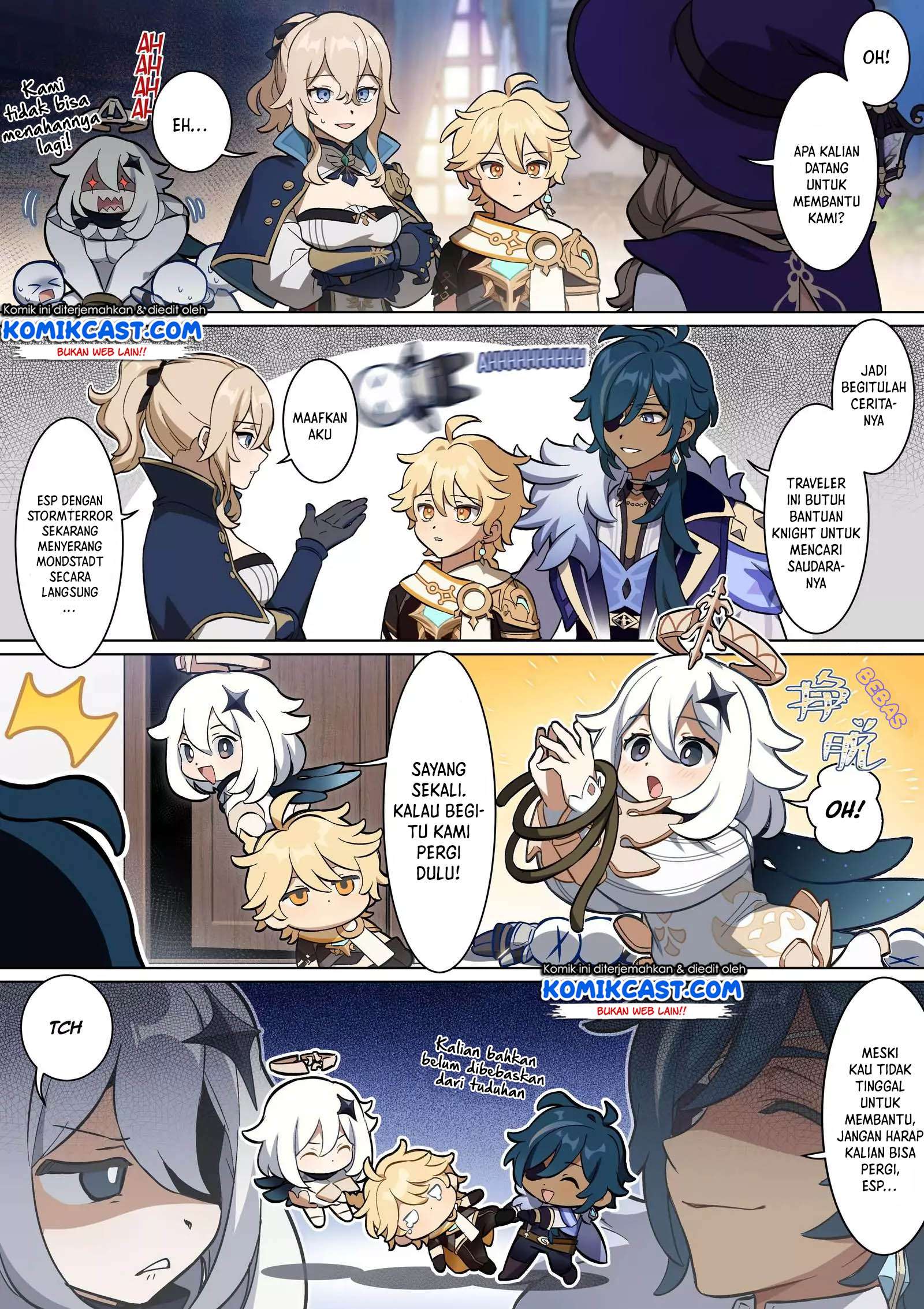 Genshin Impact 4-koma Chapter 11 - halaman 1