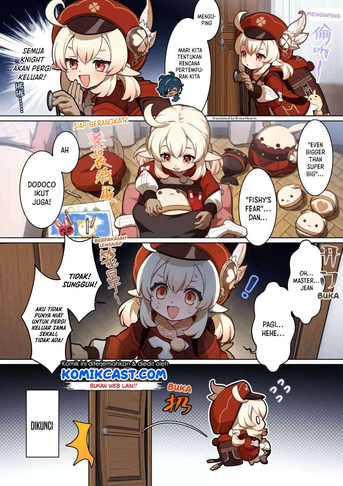 Genshin Impact 4-koma Chapter 12 - halaman 1