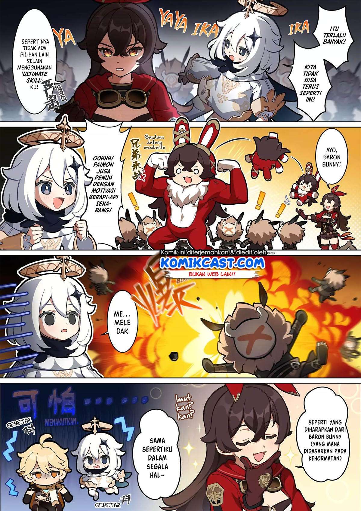 Genshin Impact 4-koma Chapter 13 - halaman 1