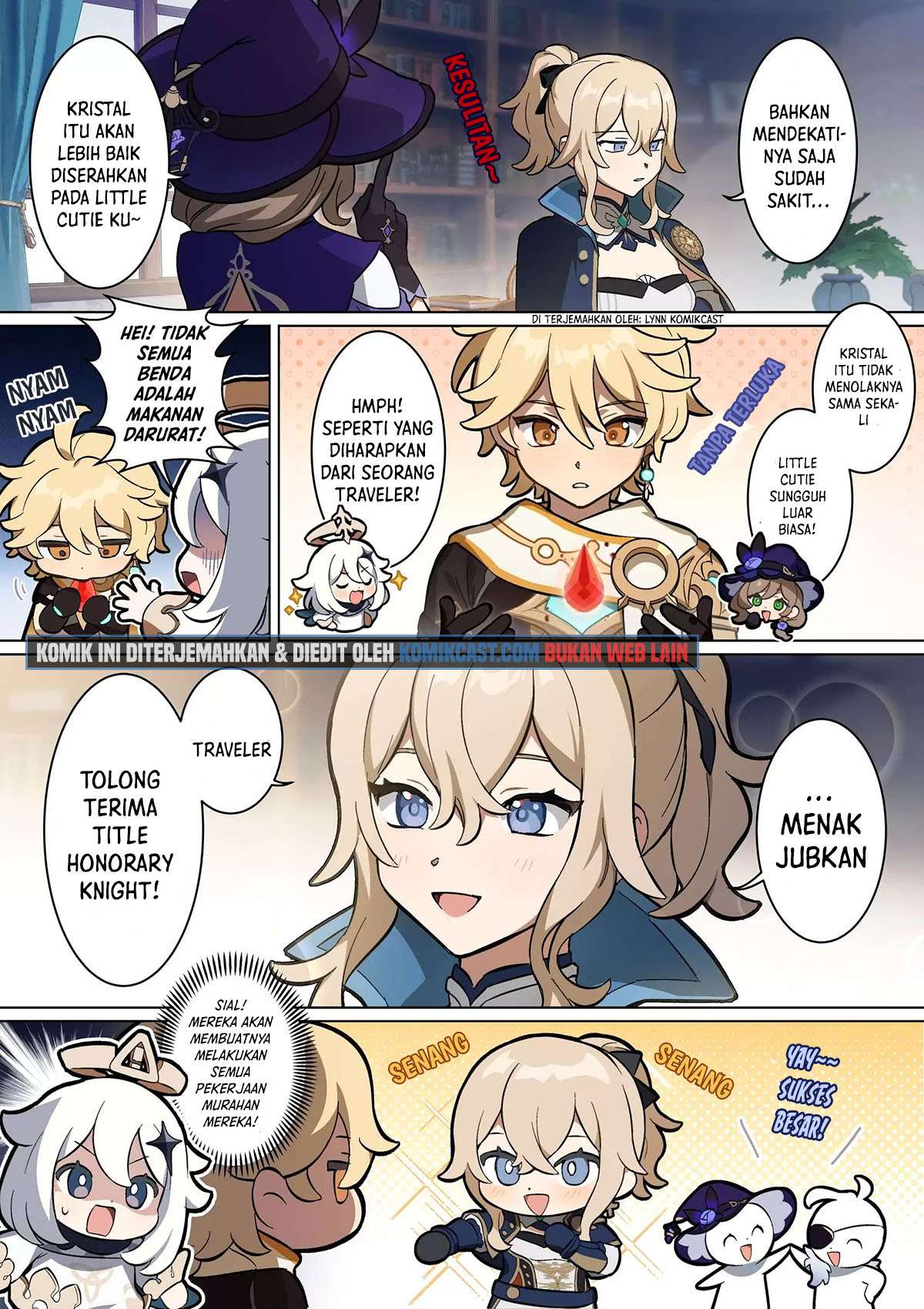 Genshin Impact 4-koma Chapter 16 - halaman 1