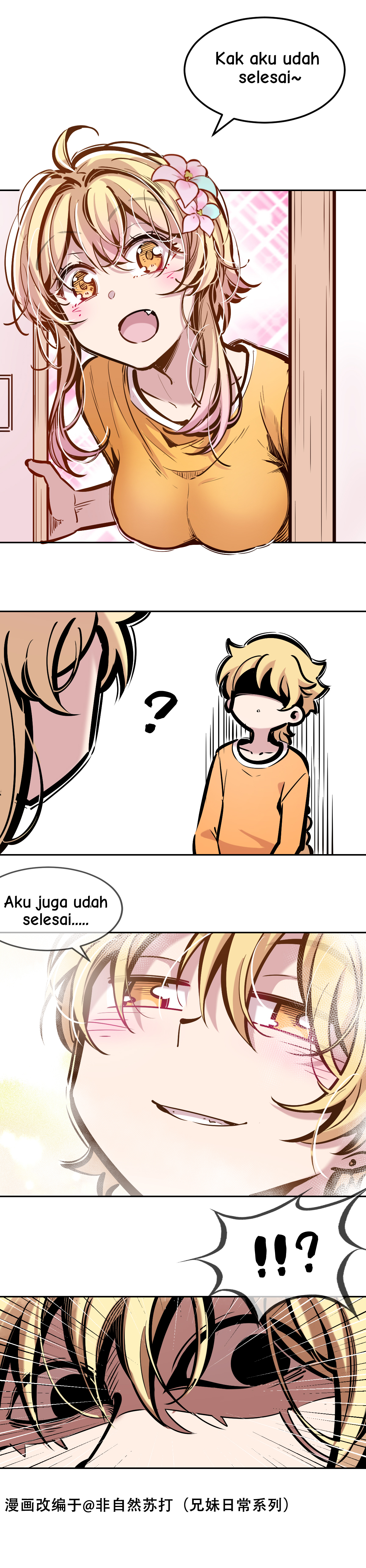Genshin Impact - Aether & Lumine's Daily Sibling Life (Doujinshi) Chapter 1 - halaman 9