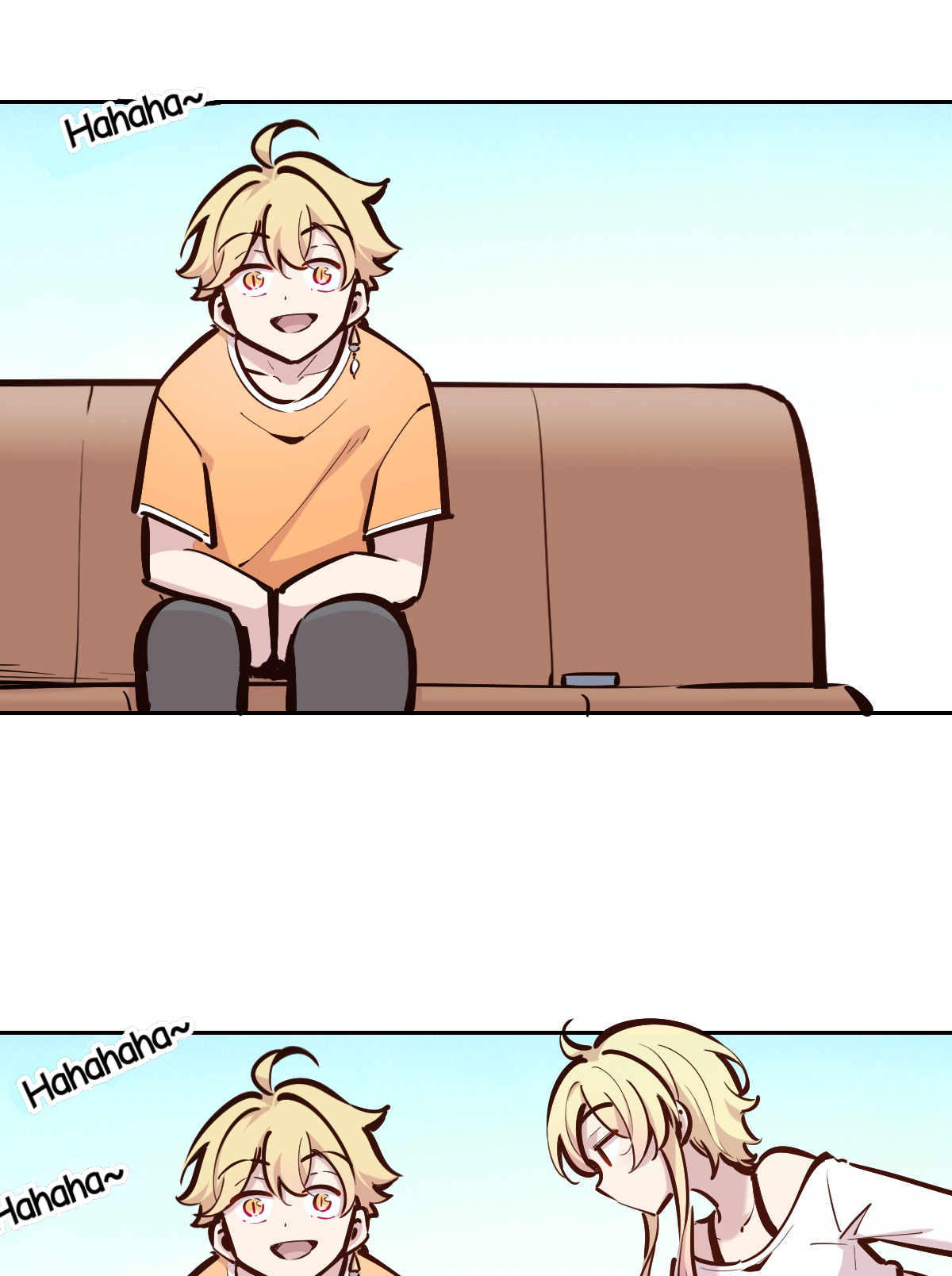 Genshin Impact - Aether & Lumine's Daily Sibling Life (Doujinshi) Chapter 3 - halaman 5