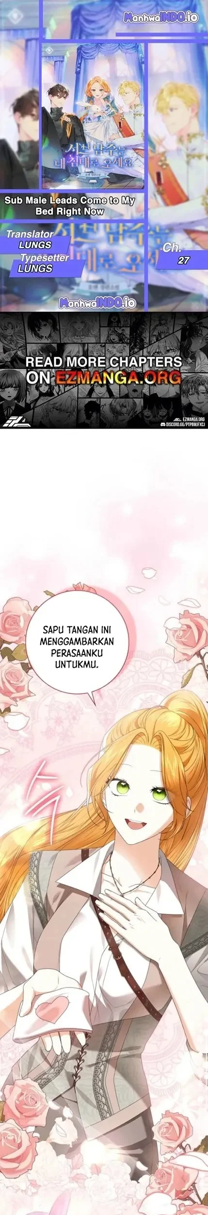 Get in My Bed, Supporting Male Leads! Chapter 27 - halaman 1