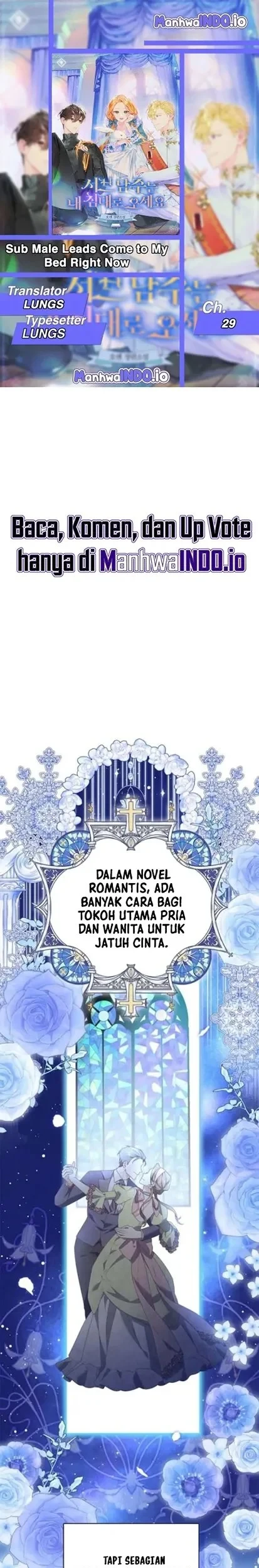 Get in My Bed, Supporting Male Leads! Chapter 29 - halaman 1