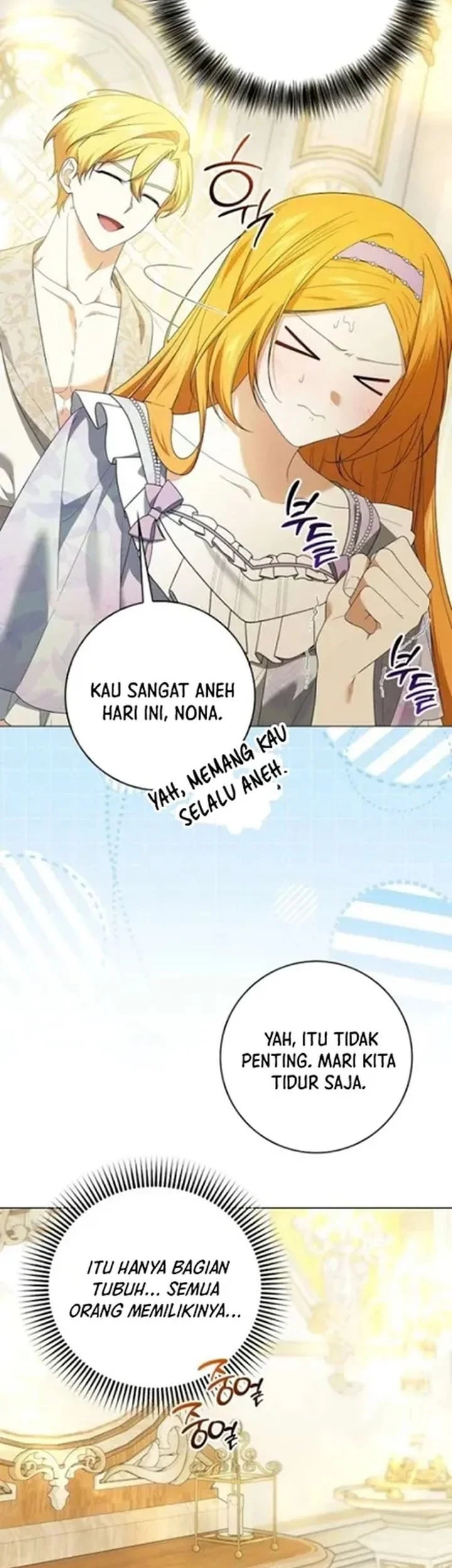 Get in My Bed, Supporting Male Leads! Chapter 45 - halaman 13