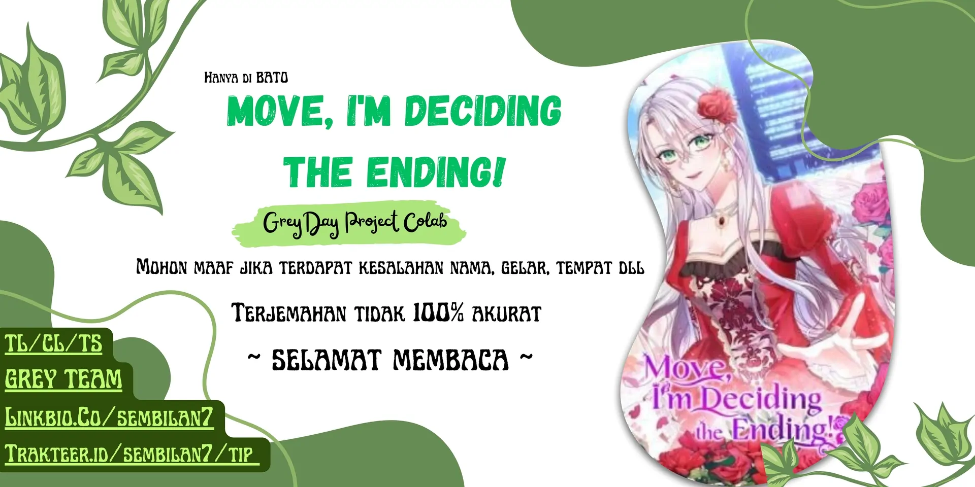 Get out of my way, I will Decide the Ending Chapter 52 - halaman 1
