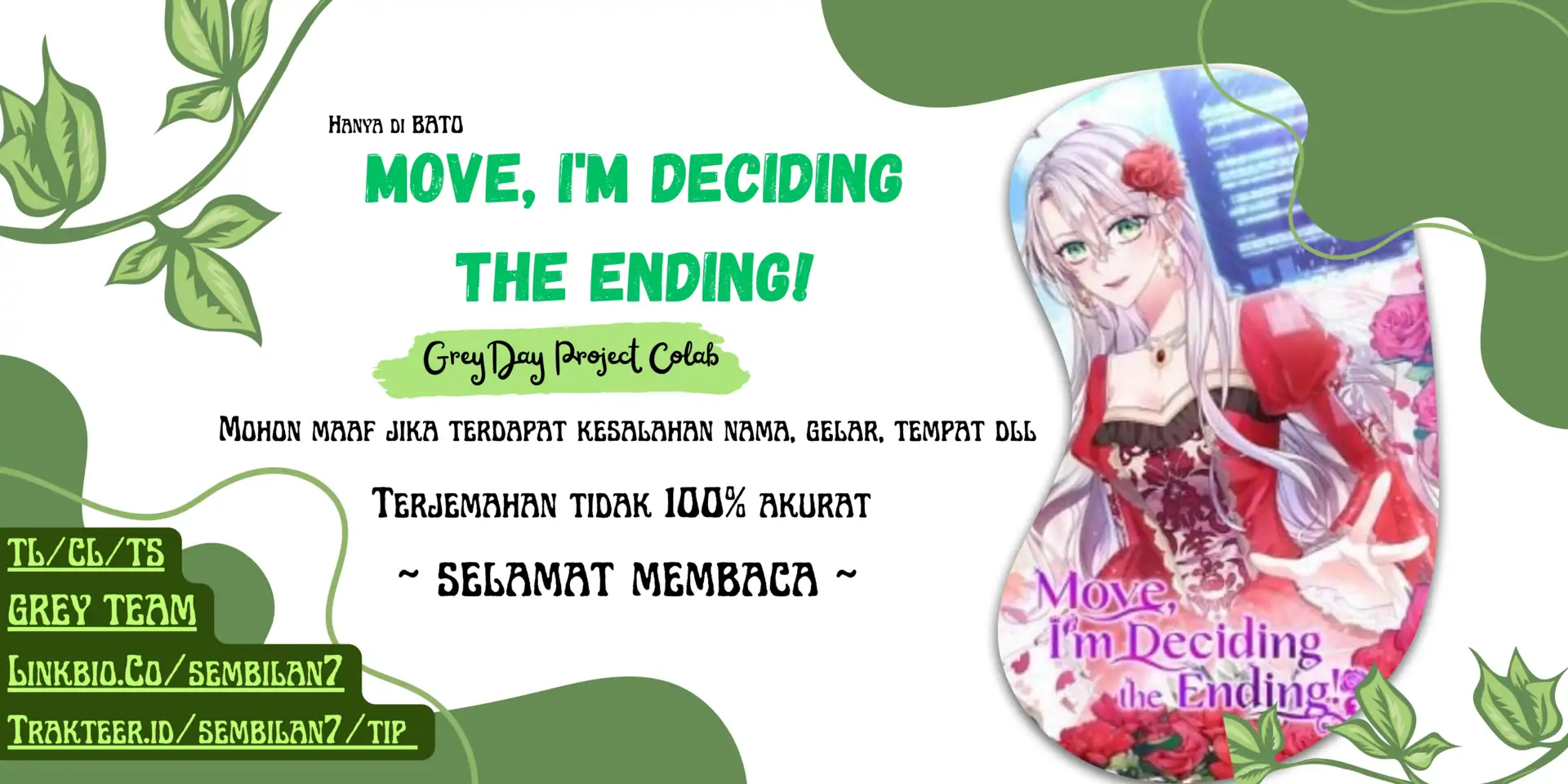 Get out of my way, I will Decide the Ending Chapter 54 - halaman 1