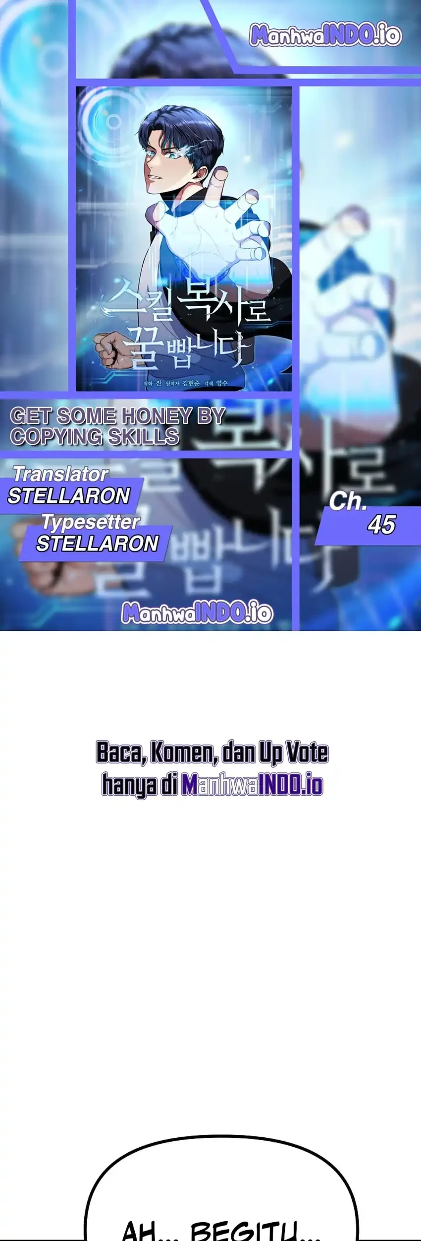 Get Some Honey by Copying Skills Chapter 45 - halaman 1