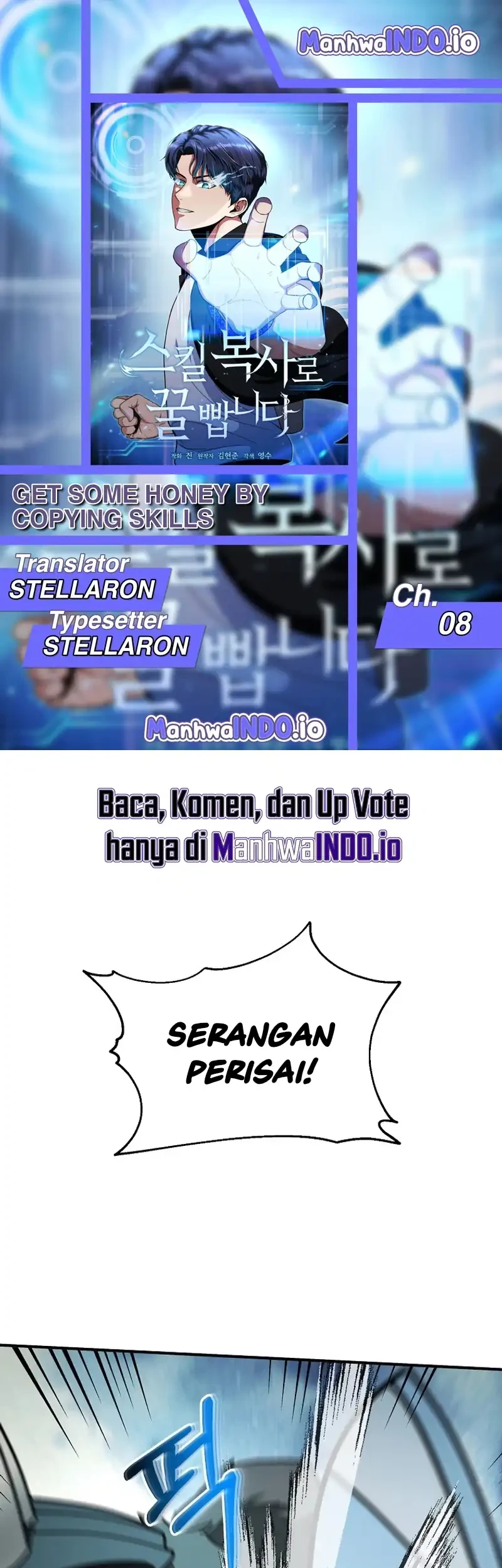 Get Some Honey by Copying Skills Chapter 8 - halaman 1