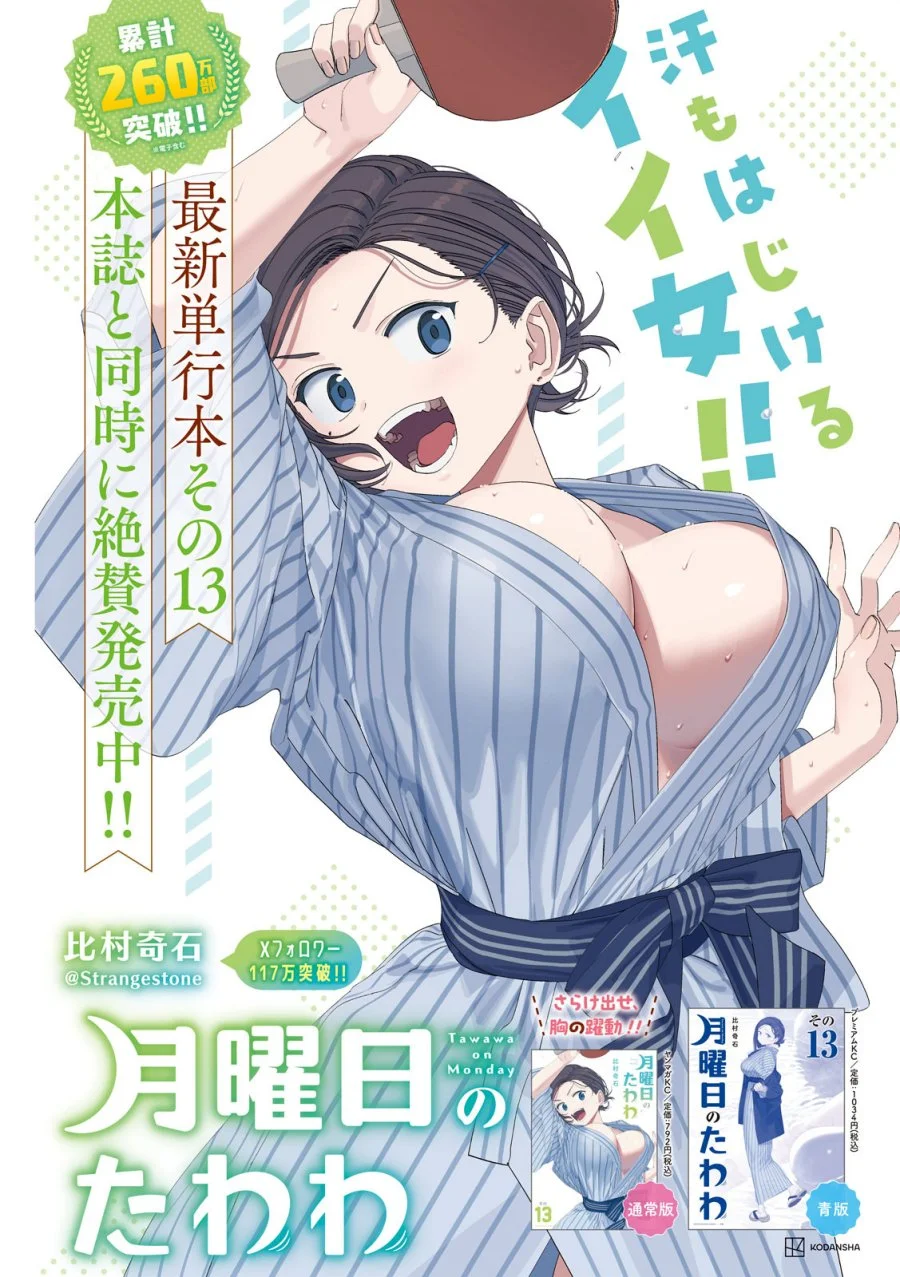 Getsuyoubi no Tawawa (Serialization) Chapter 125 - halaman 2