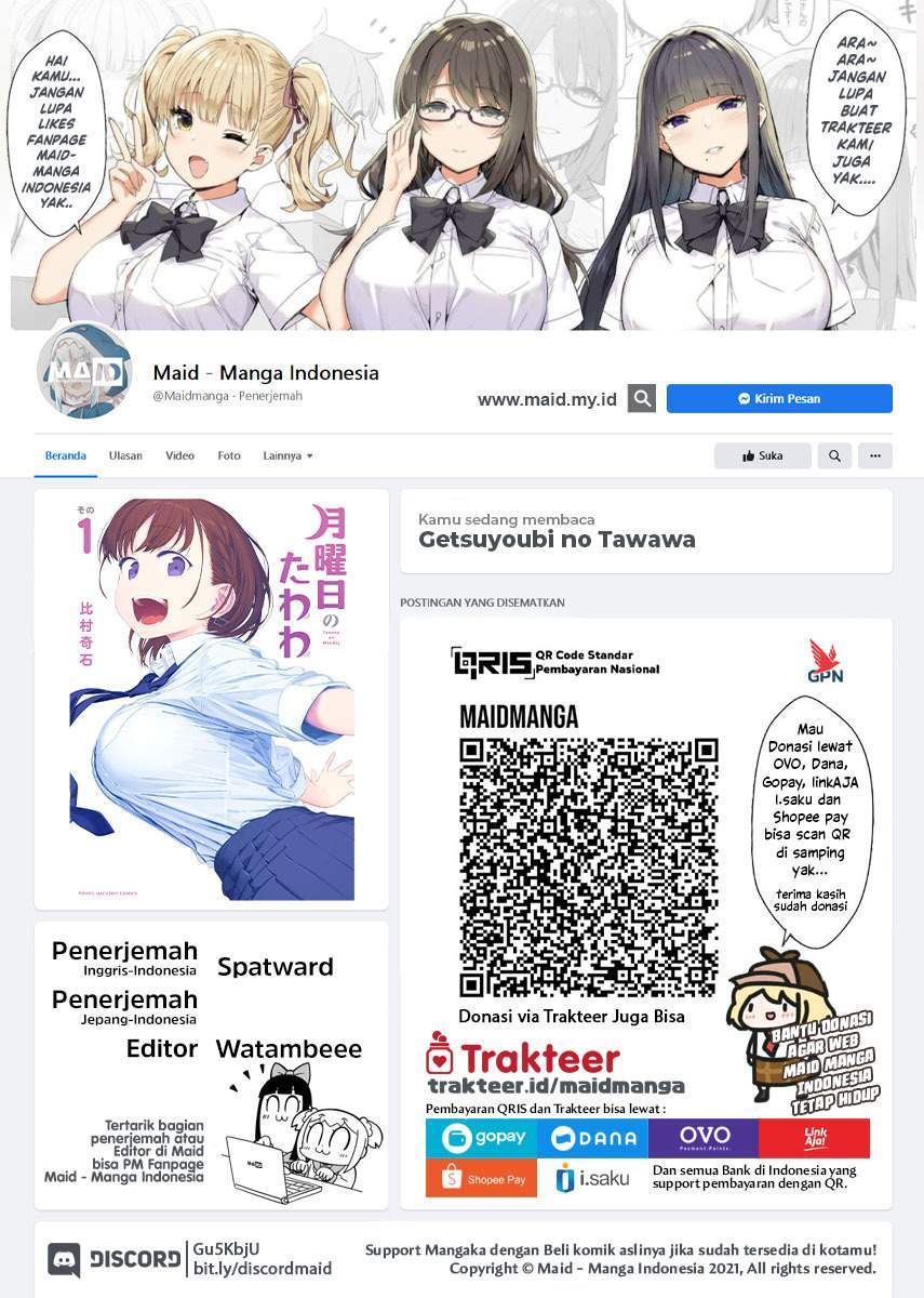 Getsuyoubi no Tawawa (Serialization) Chapter 14 - halaman 2