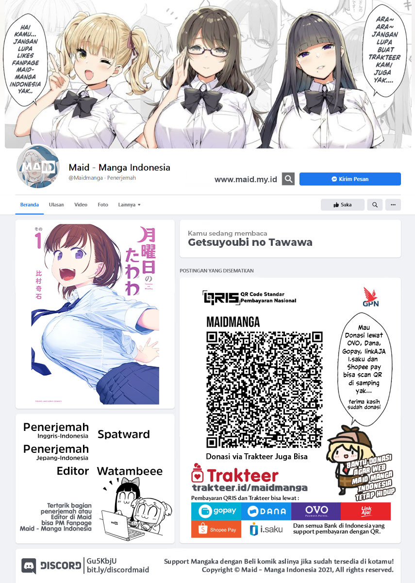 Getsuyoubi no Tawawa (Serialization) Chapter 21 - halaman 2