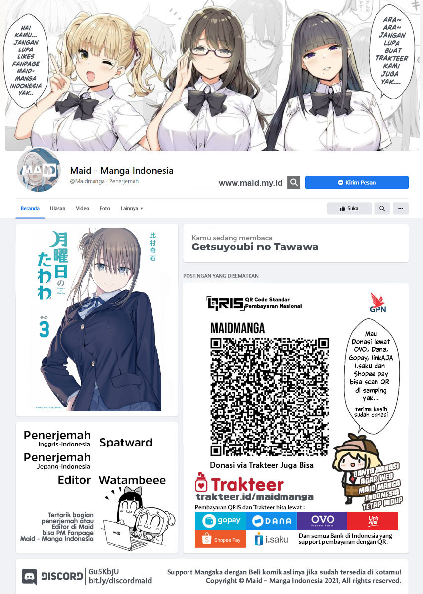 Getsuyoubi no Tawawa (Serialization) Chapter 28 - halaman 2