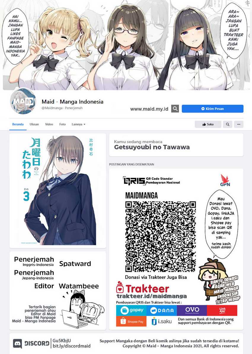 Getsuyoubi no Tawawa (Serialization) Chapter 31 - halaman 2