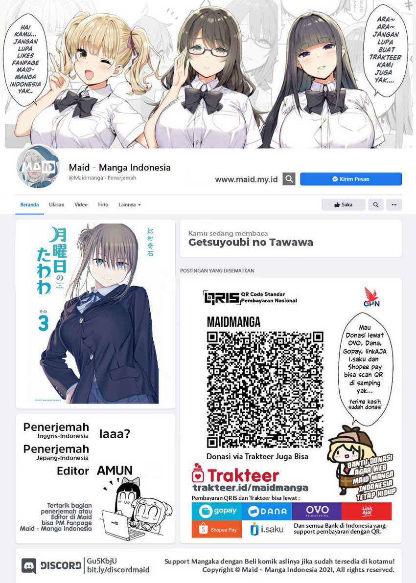 Getsuyoubi no Tawawa (Serialization) Chapter 40 - halaman 2