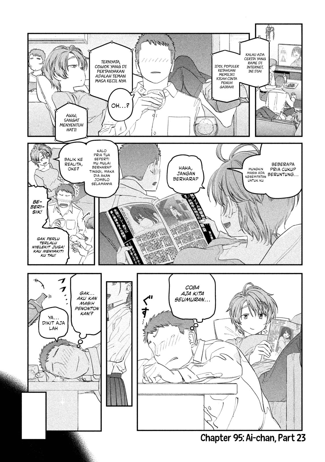 Getsuyoubi no Tawawa (Serialization) Chapter 95 - halaman 1