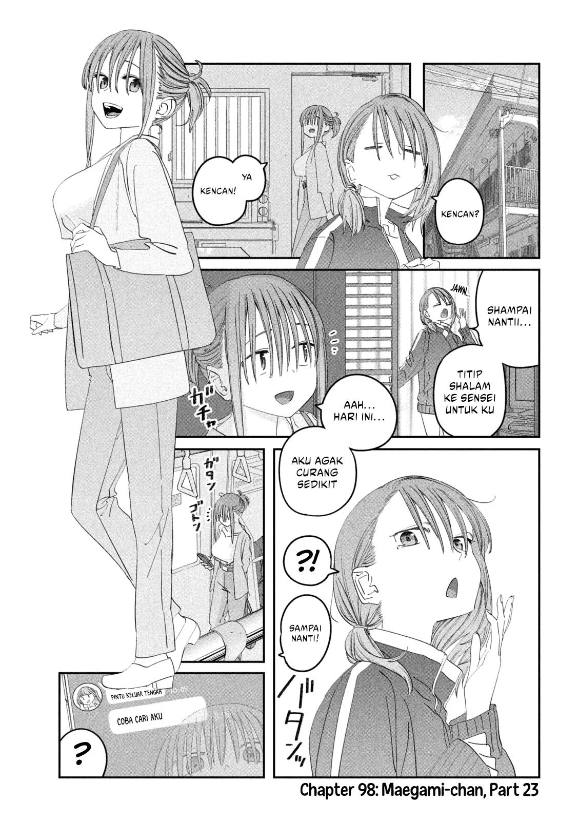Getsuyoubi no Tawawa (Serialization) Chapter 98 - halaman 1