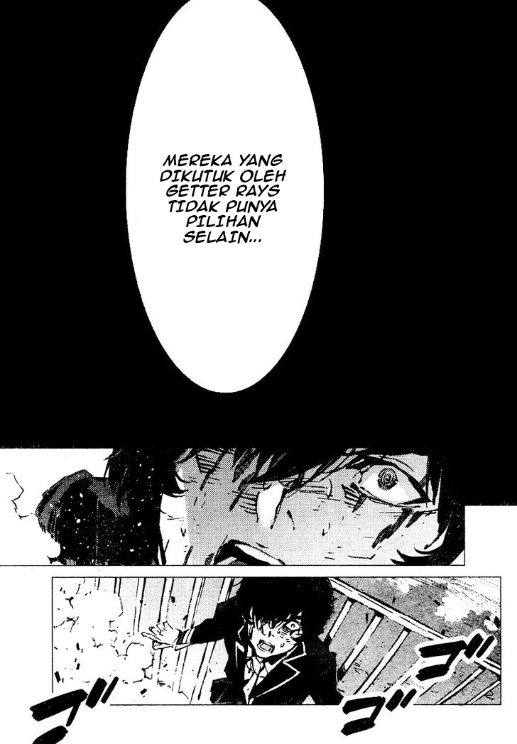 Getter Robo Devolution: Uchuu Saigo no 3-punkan Chapter 3 - halaman 28