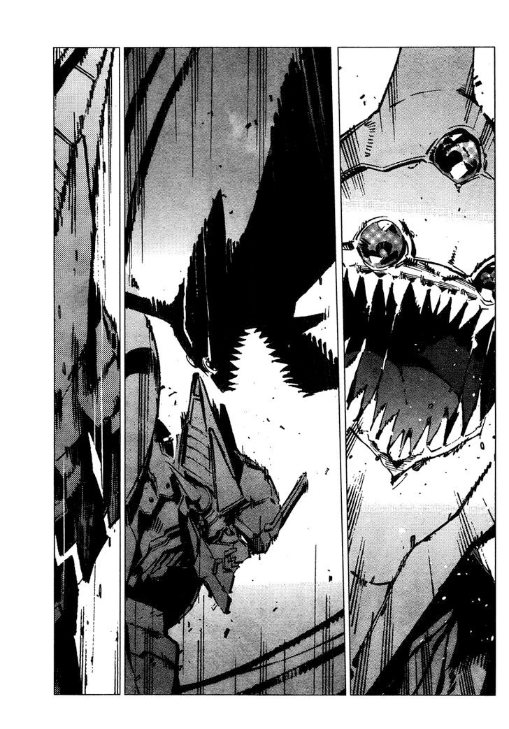 Getter Robo Devolution: Uchuu Saigo no 3-punkan Chapter 4 - halaman 10