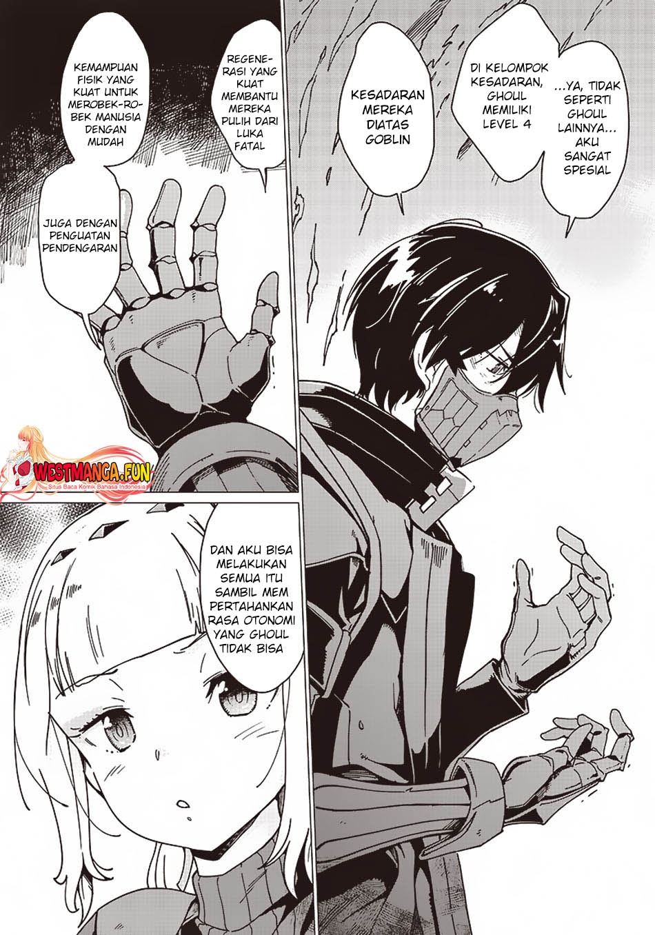 Ghoul ga Sekai wo Sukutta Koto wo Watashi dake ga Shitteiru Chapter 10 - halaman 7