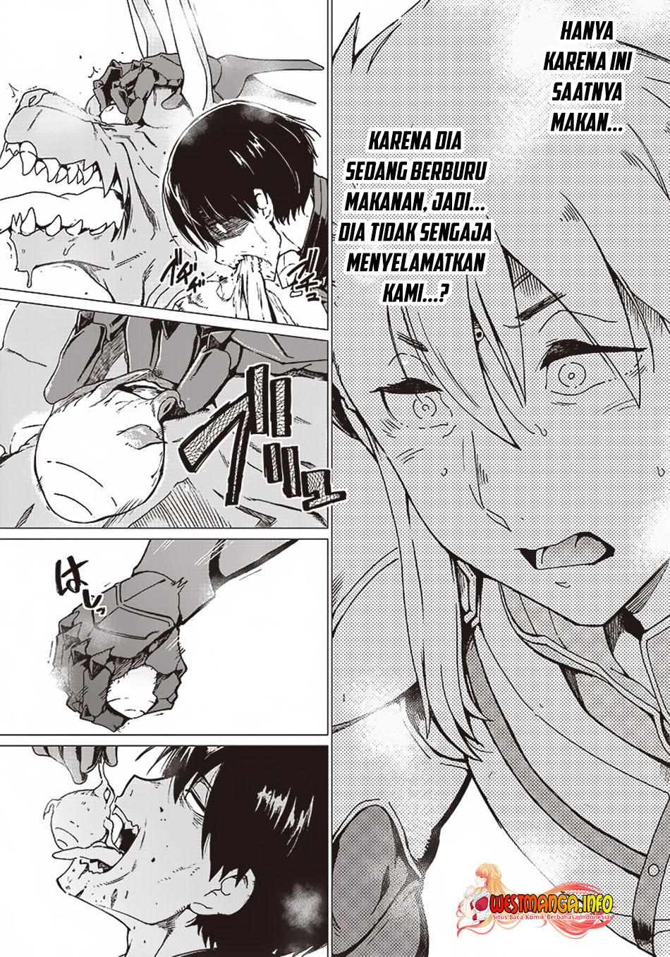 Ghoul ga Sekai wo Sukutta Koto wo Watashi dake ga Shitteiru Chapter 3 - halaman 16