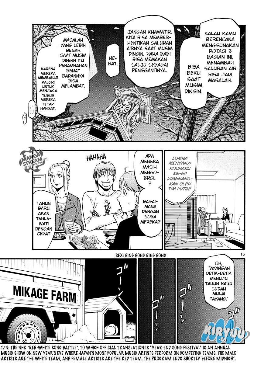Gin no Saji Chapter 123 - halaman 17