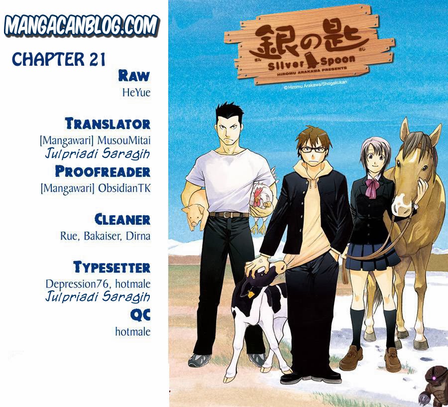 Gin no Saji Chapter 21 - halaman 1