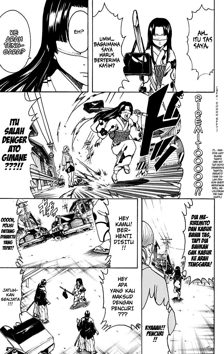 Gintama Chapter 411 - halaman 10