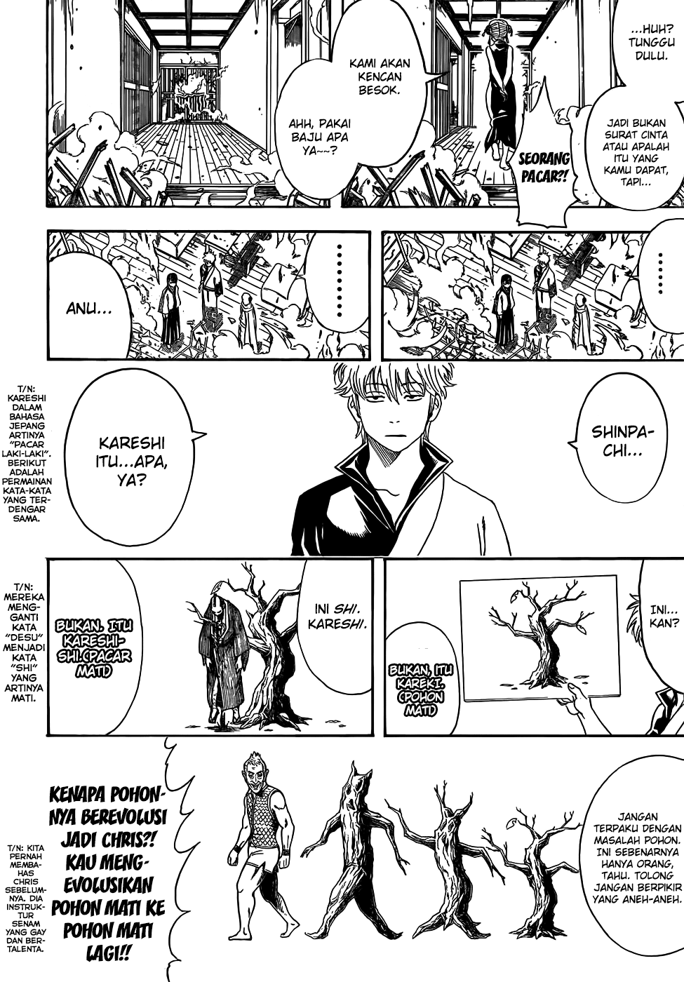 Gintama Chapter 419 - halaman 10