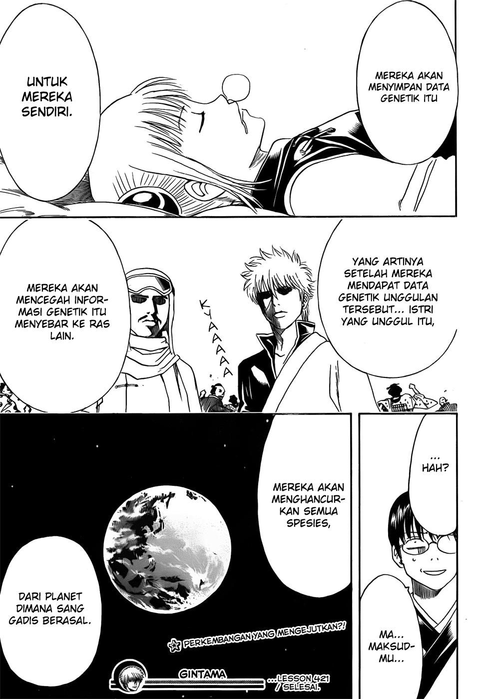 Gintama Chapter 421 - halaman 19
