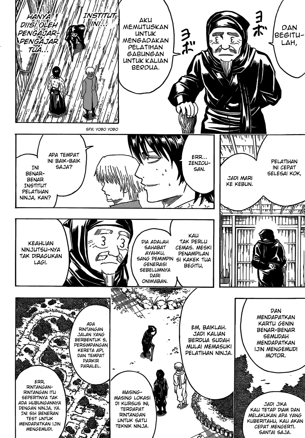 Gintama Chapter 423 - halaman 8