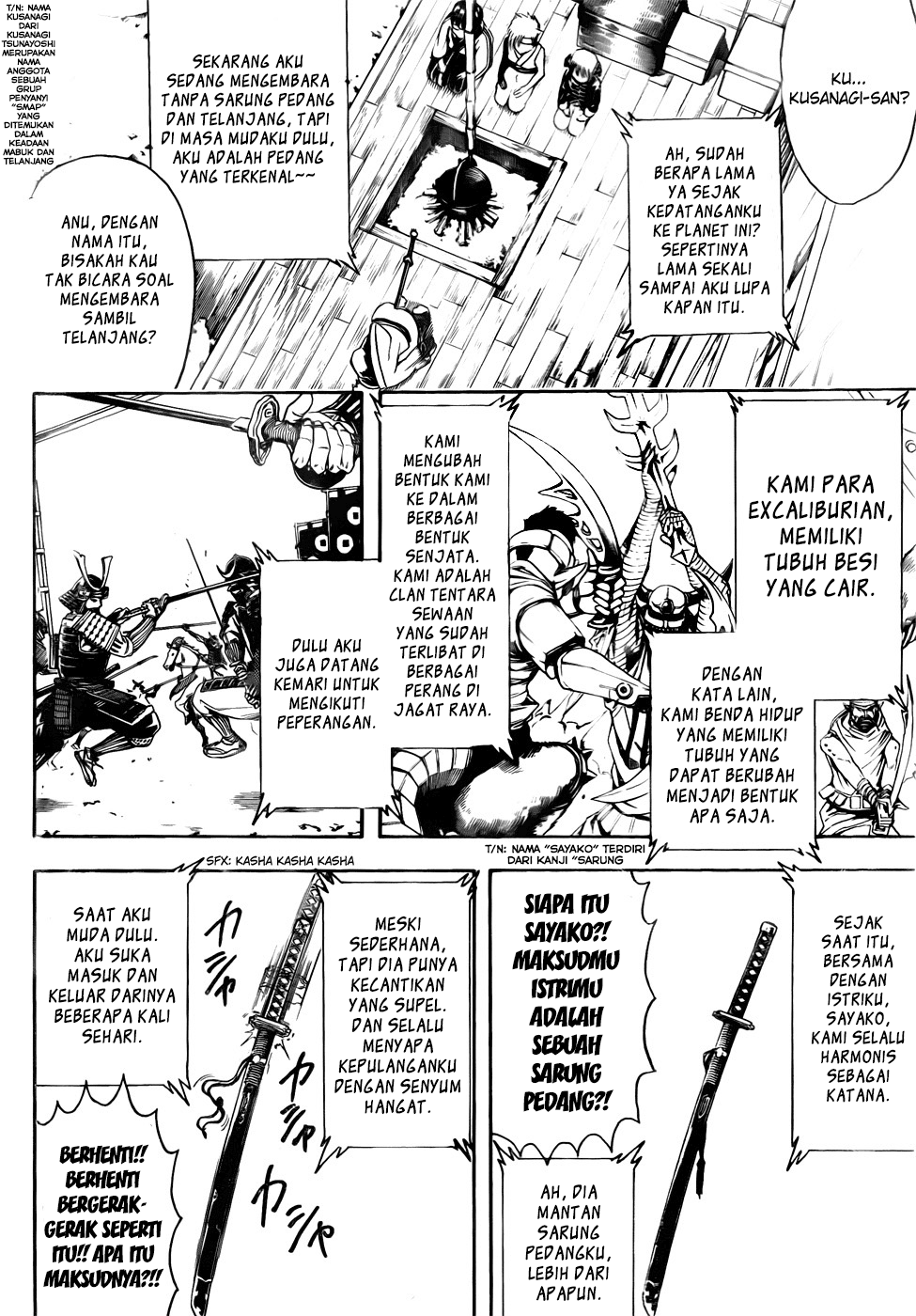 Gintama Chapter 424 - halaman 10