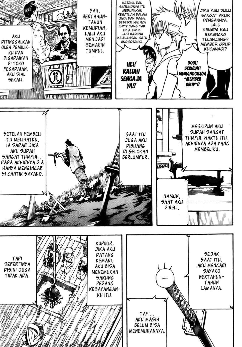 Gintama Chapter 424 - halaman 11
