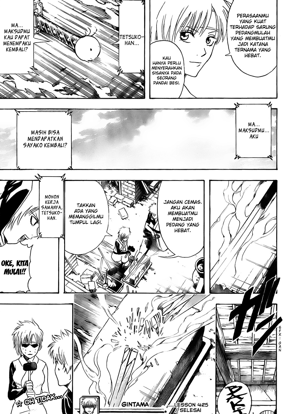 Gintama Chapter 425 - halaman 19