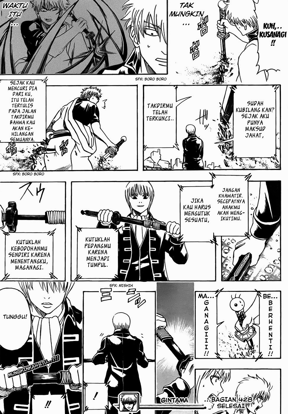 Gintama Chapter 428 - halaman 19