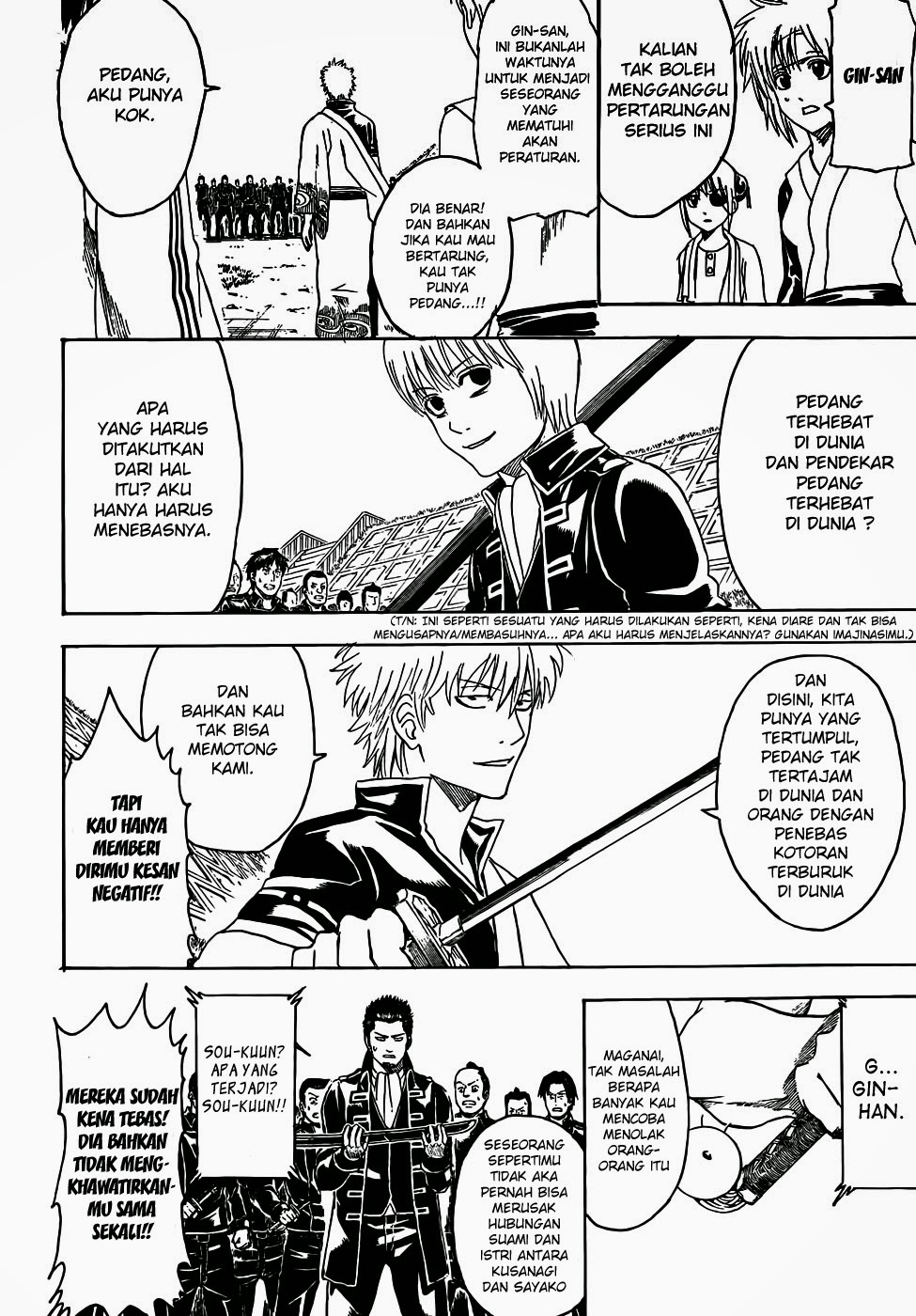 Gintama Chapter 428 - halaman 6