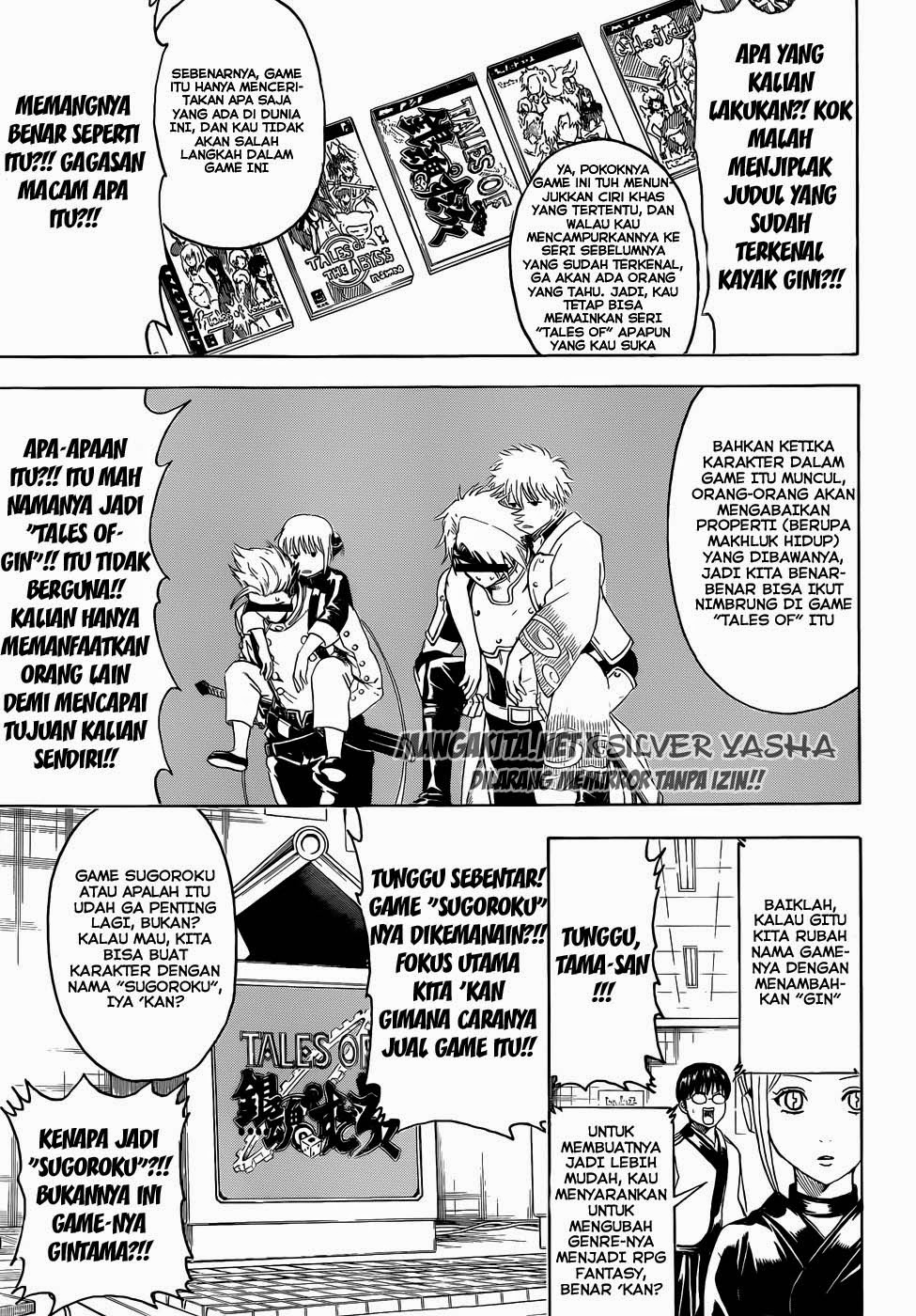 Gintama Chapter 430 - halaman 5