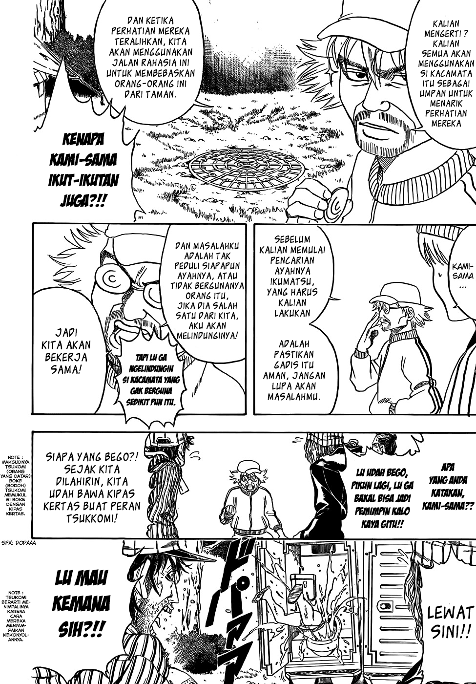 Gintama Chapter 432 - halaman 8