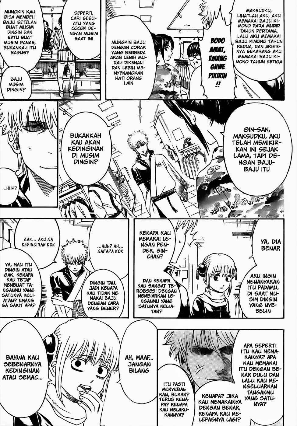 Gintama Chapter 434 - halaman 9