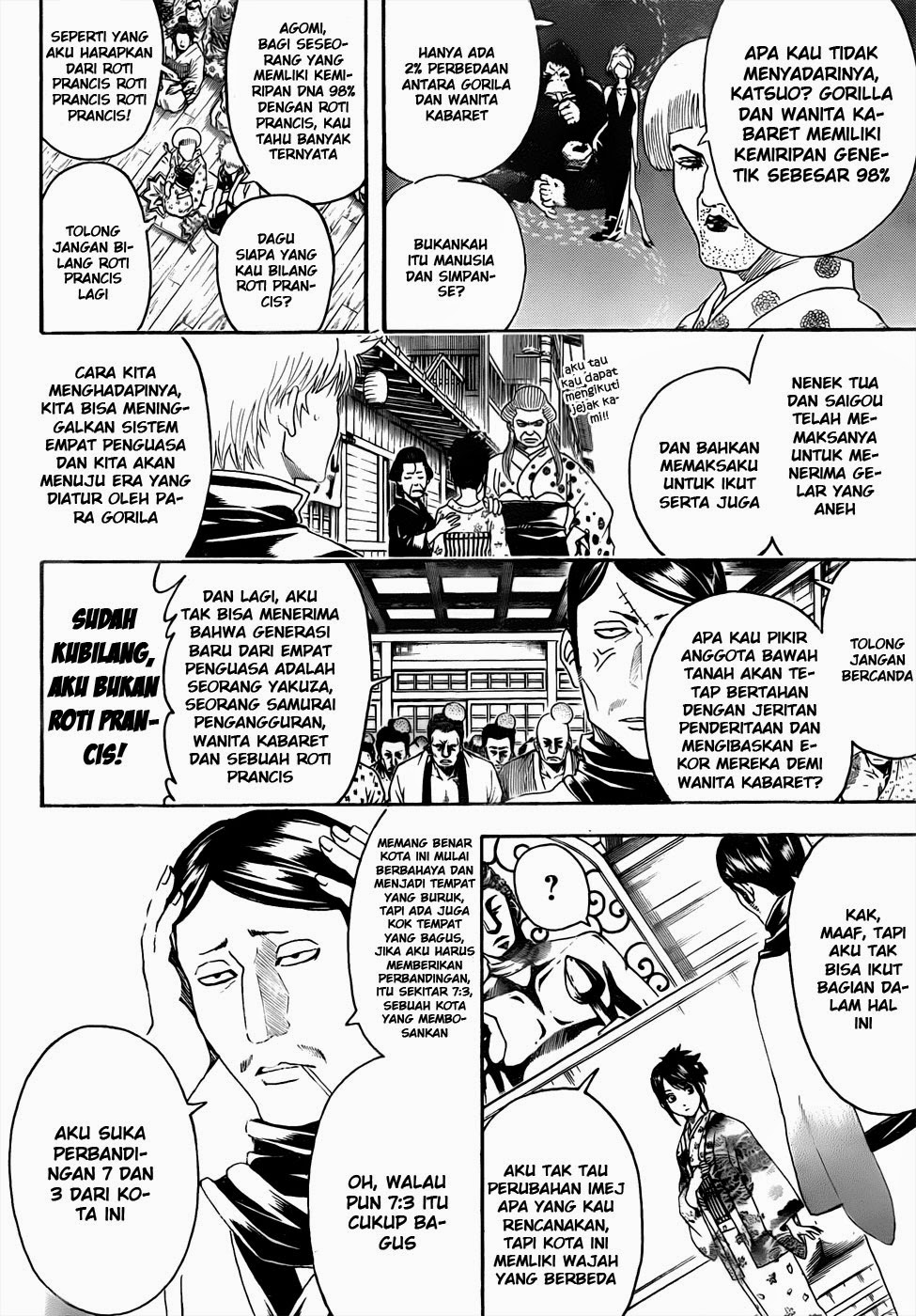 Gintama Chapter 436 - halaman 9