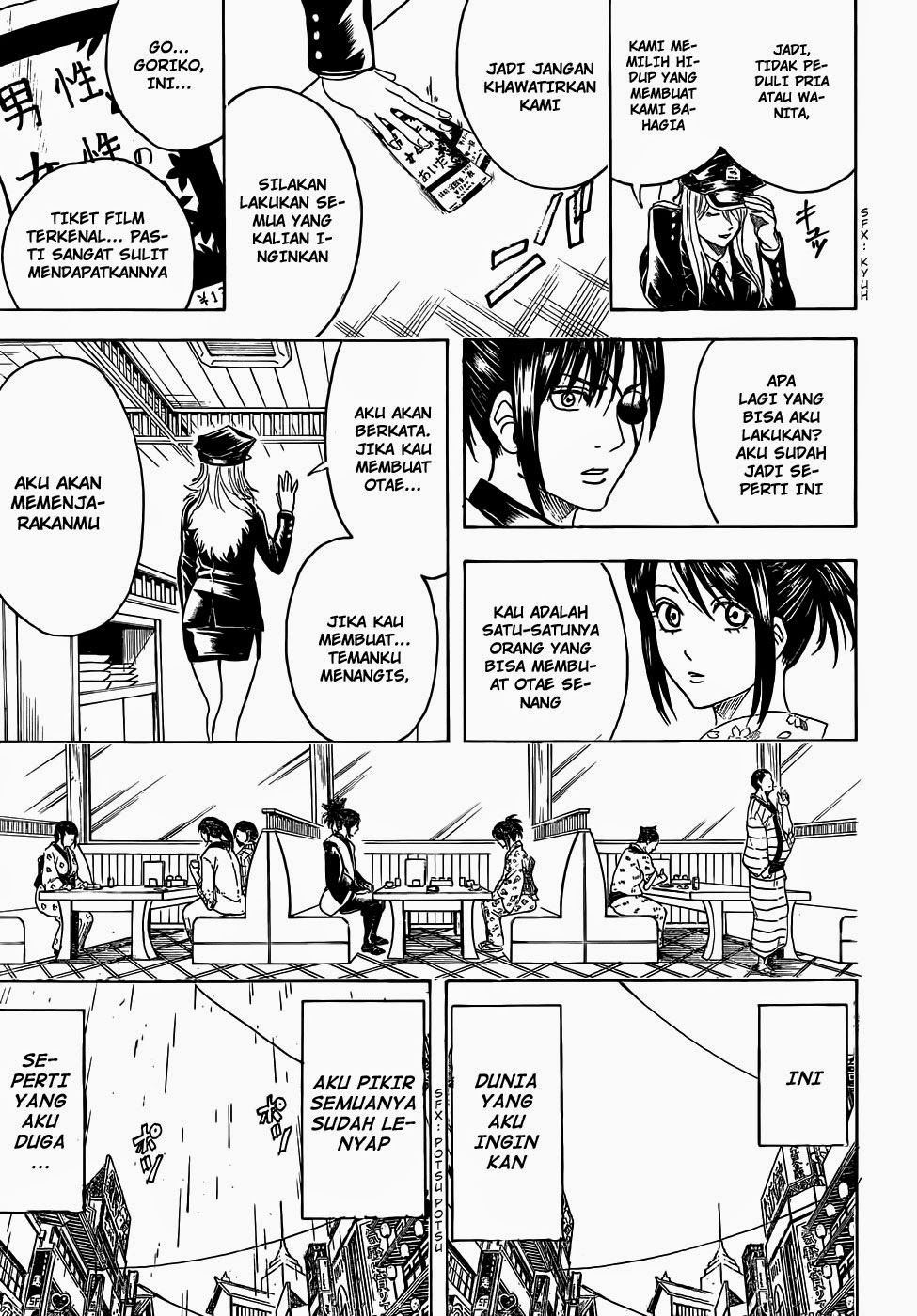Gintama Chapter 441 - halaman 9