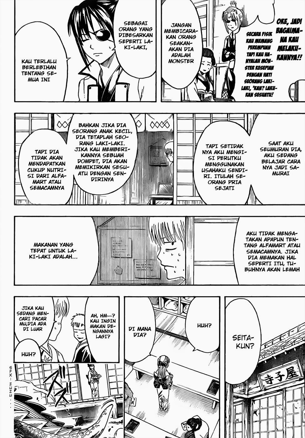Gintama Chapter 443 - halaman 10