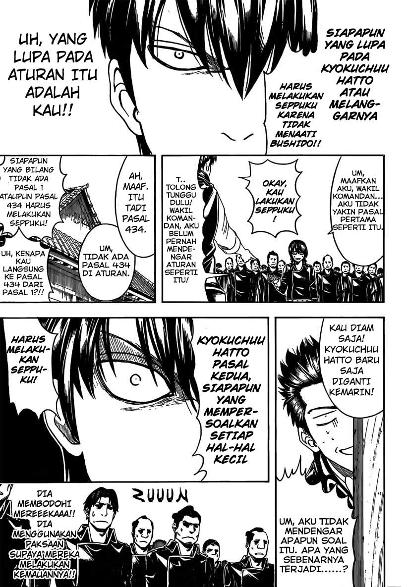 Gintama Chapter 471 - halaman 9