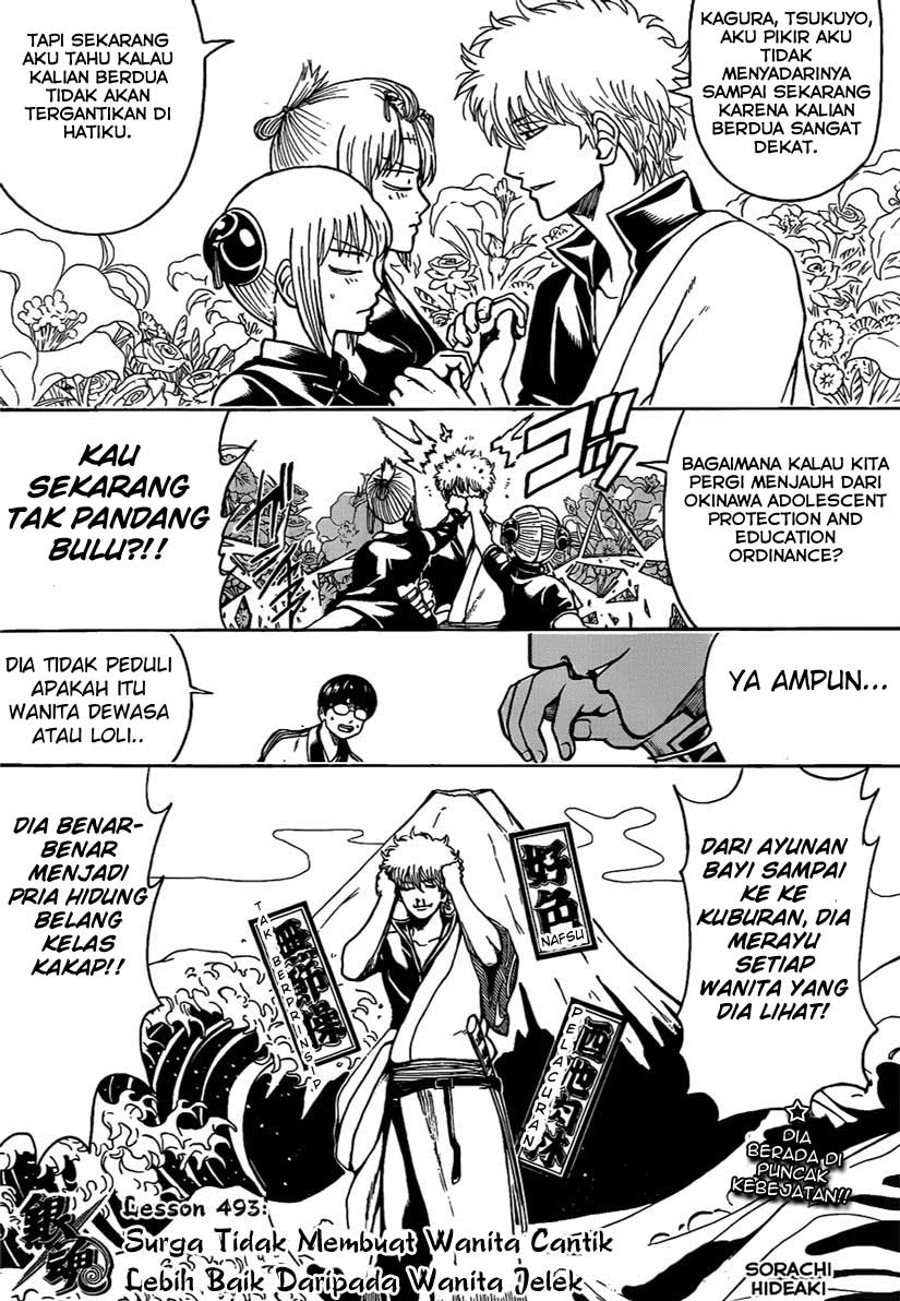 Gintama Chapter 493 - halaman 5
